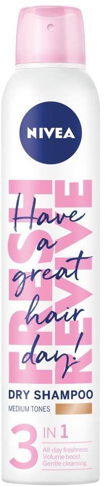 Nivea Fresh Revive suchy szampon dla szatynek 200ml 92476-uniw