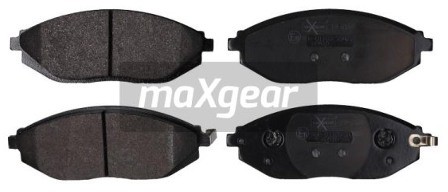 MaxGear Zestaw klocków hamulcowych, hamulce tarczowe 19-2168
