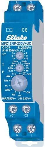 Eltako MFZ12NP-230V+UC wielofunkcyjny przekaźnik czasowy 1475168