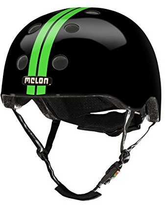 Melon Kask melon Straight Black Green XS-S MUA.S009G.XS
