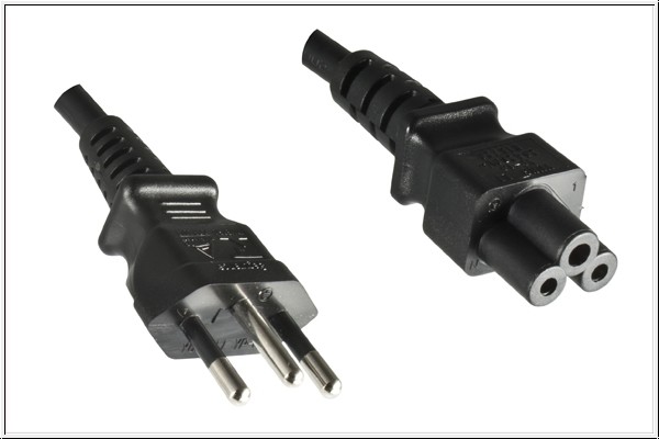 Kabel zasilający MicroConnect Power Cord Notebook 1.8m Black PE010818BRAZIL