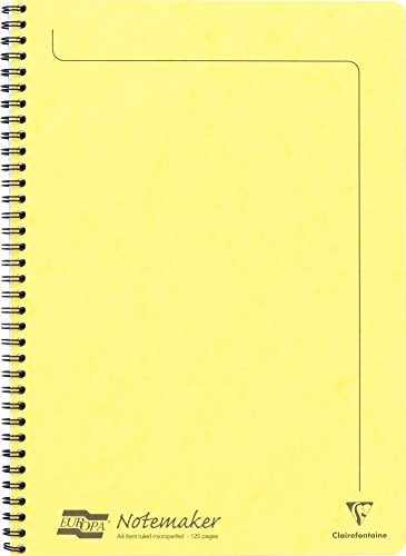 Europa Asortyment Europy notemaker-Buch A4 LINIE z krawędzią (80 G/M, 120 stron, C), 10 sztuk 3154Z