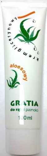 Donum Naturea II s.c. Krem glicerynowy GRATIA do rąk i paznokci Aloes 100 ml