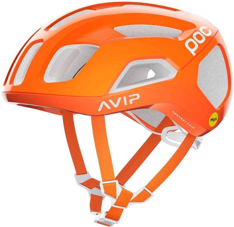 POC Ventral Air MIPS Helmet, pomarańczowy M | 54-59cm 2022 Kaski rowerowe 10755-1217-MED