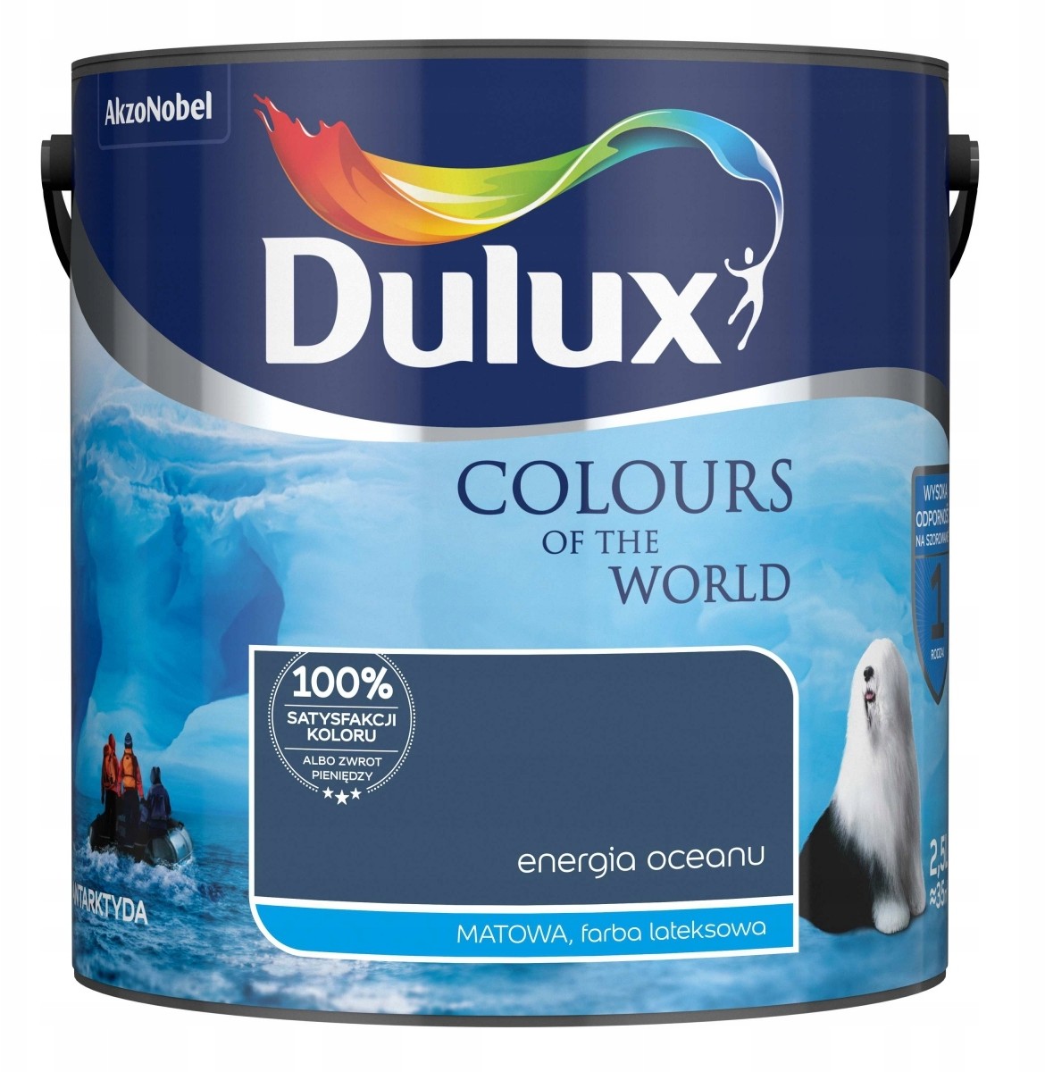 Dulux Dulux Kolory Świata 2,5L Energia Oceanu farba mato