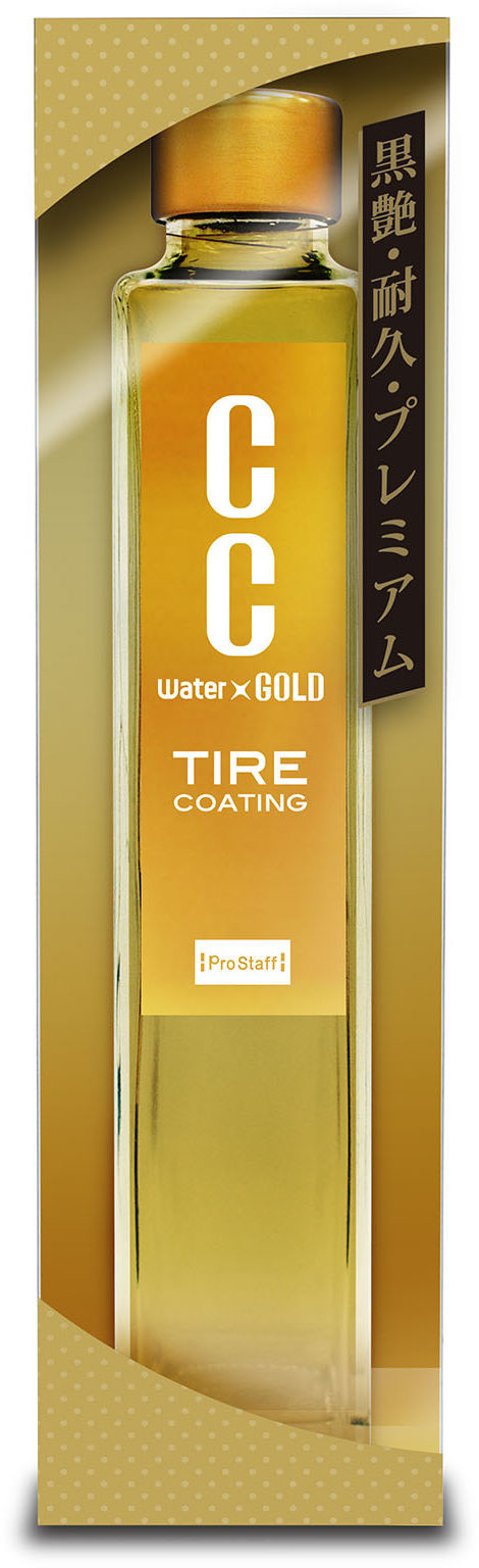 Prostaff Prostaff CC Water Gold Tire Coating dressing do opon, wysoki połysk 190ml PRO000078