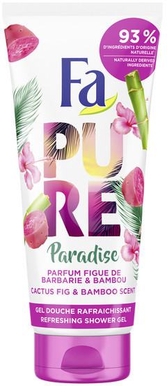 Fa Pure Paradise Shower Gel Żel pod prysznic Cactus Fig & Bamboo 200ml