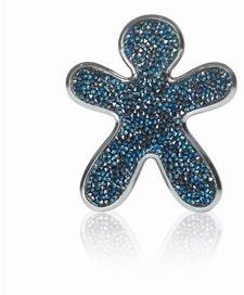 Zapach samochodowy Mr&Mrs FRAGRANCE NIKI Swarovski Blue crystal/Silver finishing Nuit des etoiles 447998)