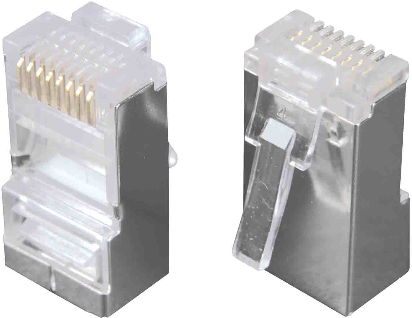 Solarix Wtyk RJ45 CAT5E STP 8p8c KRJS45/5SLD drut) KRJS45/5SLD