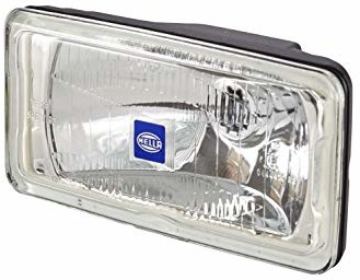 HELLA 1FD 005 700-471 Halogen-Reflektor dalekosiężny - Comet 550 - 12V - Liczba referencyjna: 17.5 - Oprawa - Kolor szkła reflektora: biały - z lewej/z prawej FBA_1FD 005 700-471