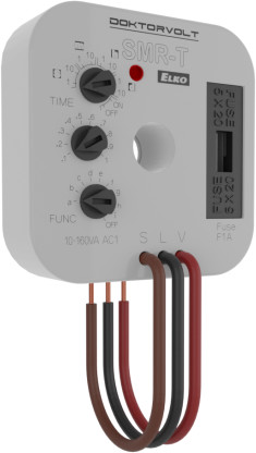 ELKO Wielofunkcyjny przekaźnik czasowy do puszki instalacyjnej 9107 SMR-T/230V