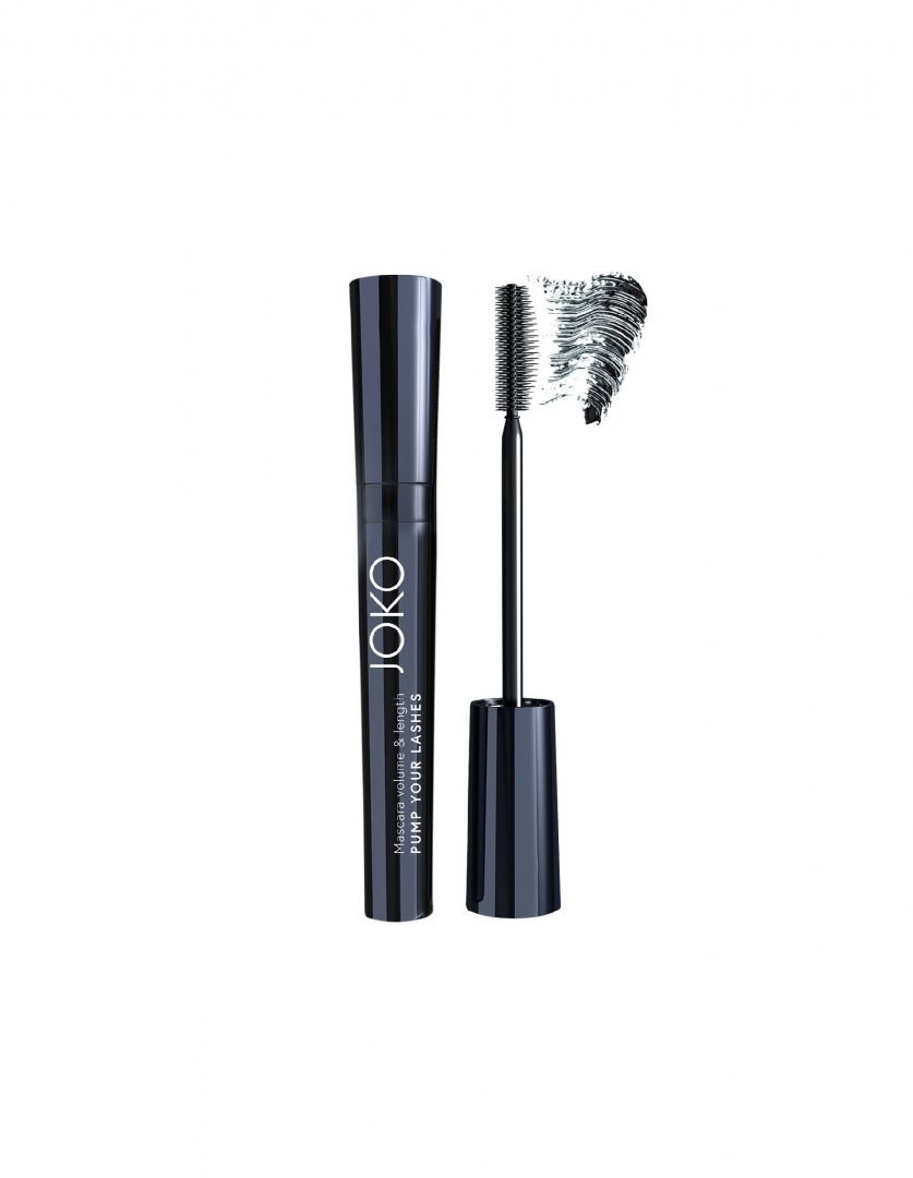 JOKO Mascara Pump Your Lashes wydłużająco-pogrubiająca - czarna 9ml 123673