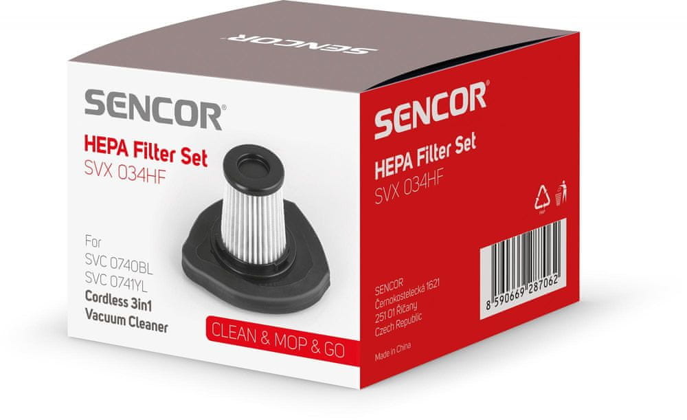 Sencor filtr do odkurzacza SVX 034HF
