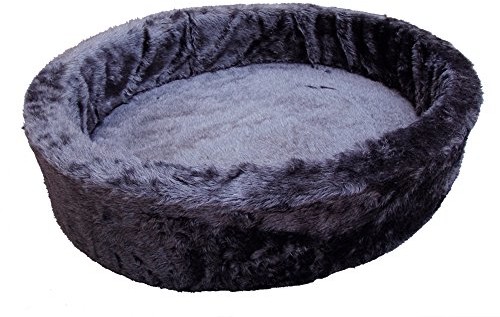 Nobby plusz łóżko dla psów, 90  cm, szary