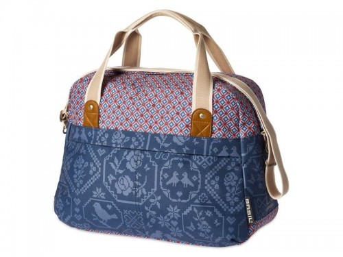 Basil Sakwa miejska pojedyncza BOHEME CARRY ALL BAG 18L, mocowanie na haki, wodoodporny poliester, grantowa A-BAS-17646