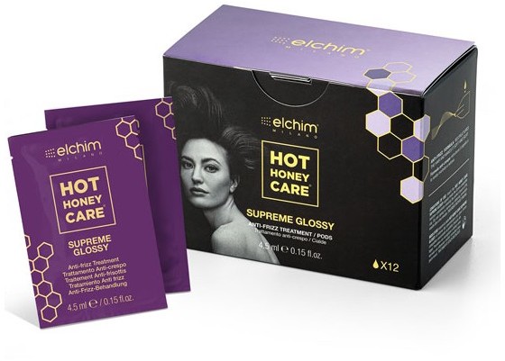 ELCHIM Elchim, kapsułki przeciw puszeniu z olejkiem Hot Honey Care Supreme Glossy, 12szt. ELC000008