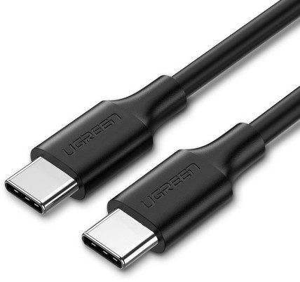 UGREEN Niklowany kabel USB-C 1.5m (czarny)