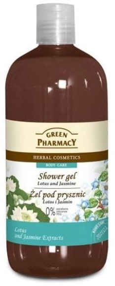 Green Pharmacy Żel pod prysznic Lotus i Jaśmin 500 ml 1234572366