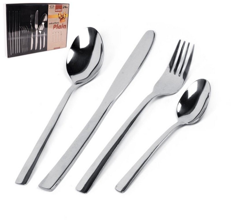 Orion Sztućce / zestaw sztućców PLAIN 24 el. 142529