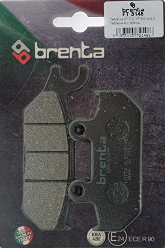 BRENTA Brenta Klocki hamulcowe organiczny motocykl do Yamaha 400 Artesia, XT i 600, XT K 600, XT Z 660 FT 3148