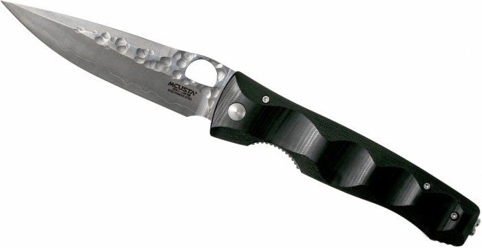 Mcusta zanmai Nóż składany Elite Black Micarta SPG2 MC-0121G