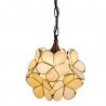 Clayre & Eef Lampa Tiffany Kwiatki A Clayre & Eef 5LL-6092