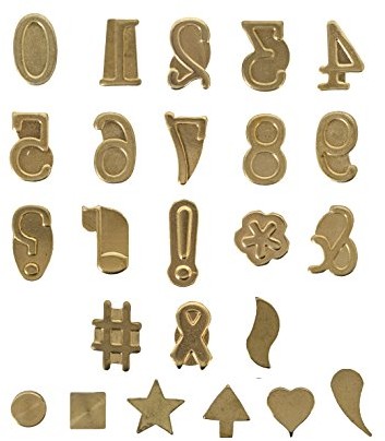 Walnut Hollow Hotstamps Alphabet Branding Set
