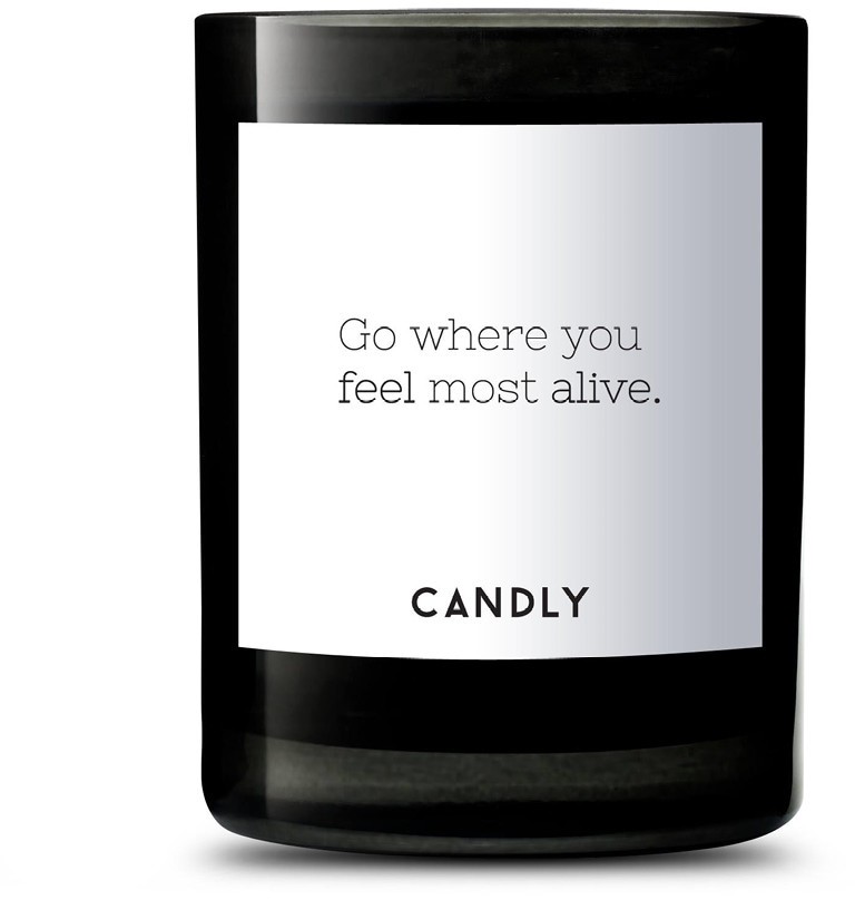 Candly&Co Candly&Co Go where you feel most alive Świeca 250g