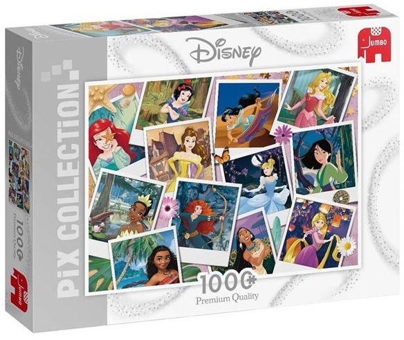 Jumbo Puzzle - Disney Pix: Princess Selfies (1000 pcs) JUM9763