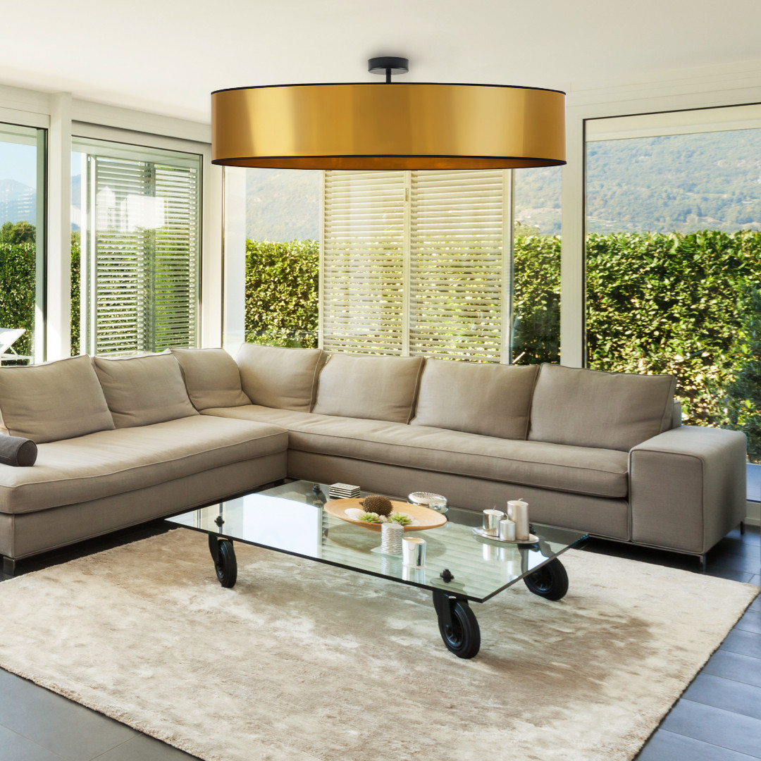 LYSNE Plafon do jadalni GRENADA MIRROR fi - 100 cm 14578/132