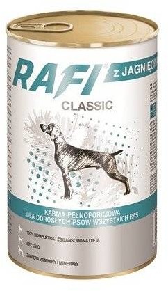 Rafi Classic karma dla psa z Jagnięciną 1240g