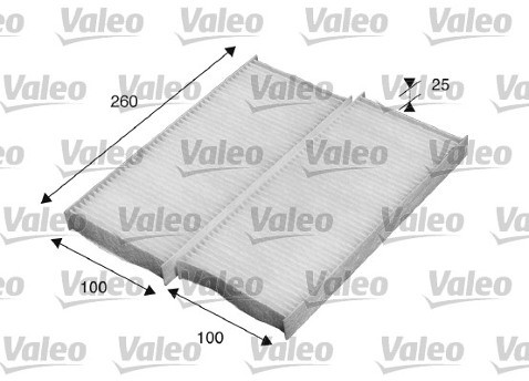 VALEO Filtr, przewietrzanie przestrzeni pasażerskiej 715520