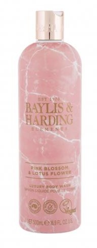 Baylis & Harding Elements Pink Blossom & Lotus Flower żel pod prysznic 500 ml dla kobiet