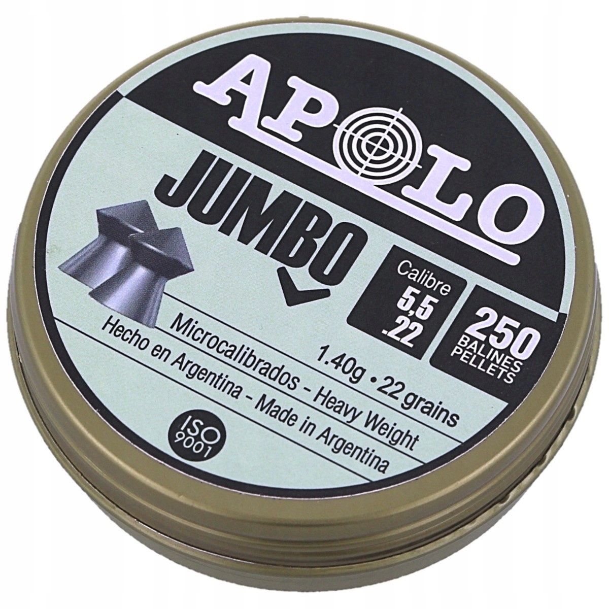 Śrut Apolo Jumbo Extra Heavy 5.5mm 250szt E19921