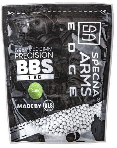 ASG Kulki biodegradowalne Specna Arms EDGE 0.25g 1kg - biały (SPE-16-027217) G SPE-16-027217