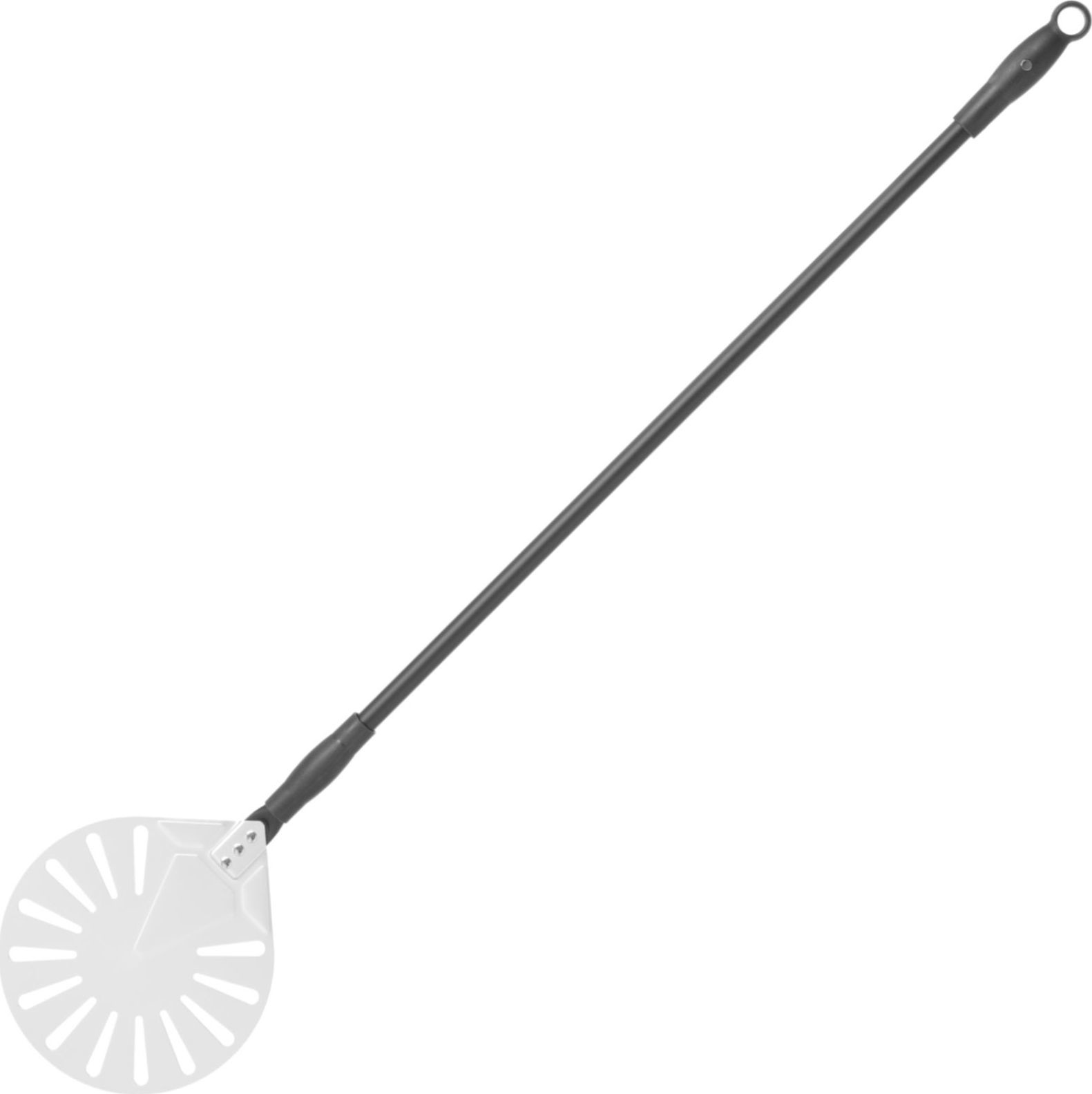 Hendi Łopata do pizzy z otworami i uchwytem suwakowym aluminiowa okrągła śr 230 mm dł 1200 mm 617168 Łopata do pizzy z otworami i uchwytem suwakowym aluminiowa okrągła śr 230 mm dł 1200 mm 617168