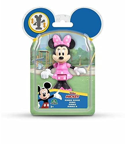 MICKEY&MINNIE Mickey, Figurka przegubowa 7,5 cm, dostępne różne wzory, zabawka dla dzieci od 3 lat, MCC07 MCC07
