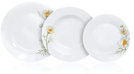 Banquet Zestaw talerzy DAISY 18 szt