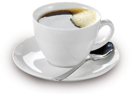 Esmeyer BISTRO 433-255 komplet 6 filiżanek ze spodkami, pojemność: 0,20 l, materiał: gruba porcelana, kolor: biały 433-255