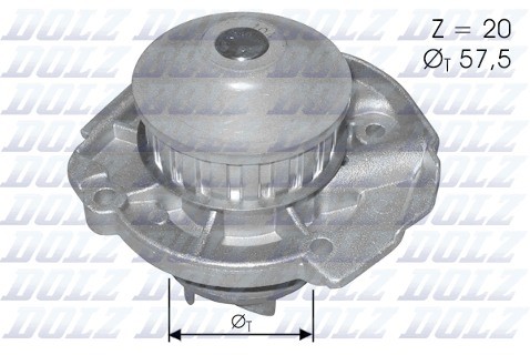 Dolz INDUSTRIAS Pompa wodna INDUSTRIAS S161