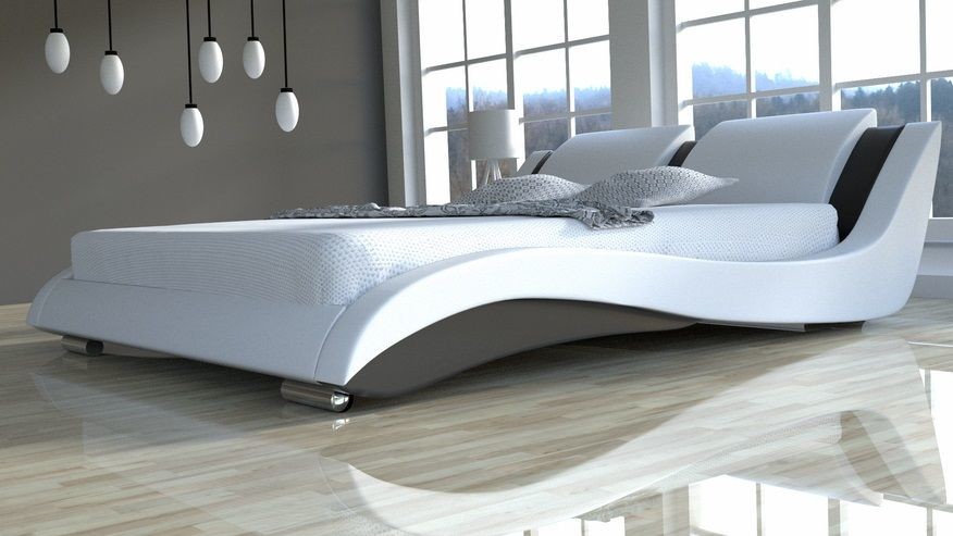 Estilo Łóżko sypialniane Stilo-2 Slim velur