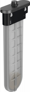 Hansgrohe 28020340 sBox Element zewnętrzny owalny czarny chrom szczotkowany