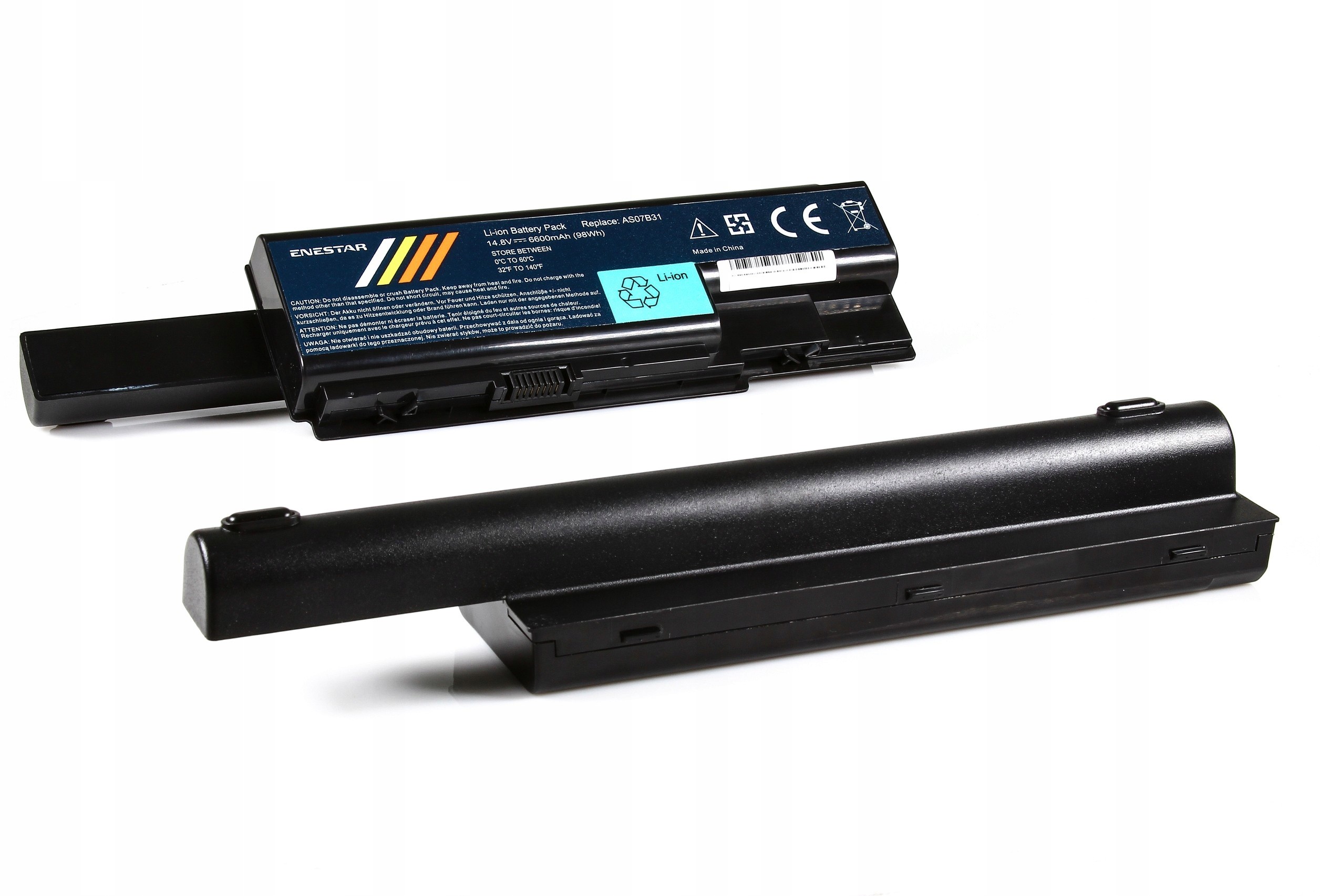 Wydajna bateria do Gateway MD2614U MC7801U Enestar