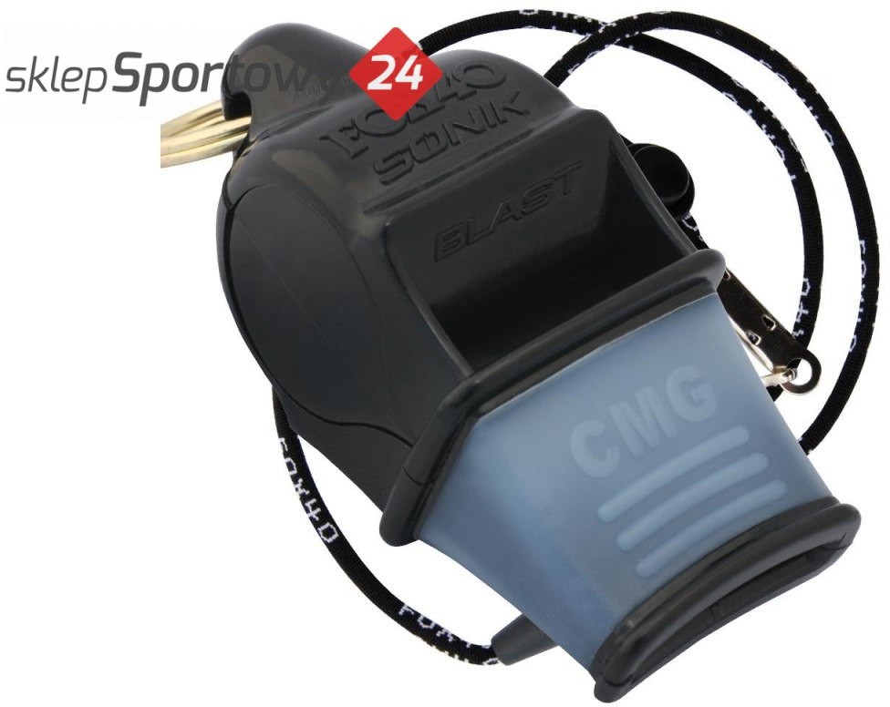FOX 40 GWIZDEK SONIK BLAST CMG ZE SZNURKIEM CZARN
