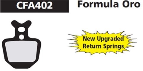 EBC Formula Oro MTB, hamulce tarczowe, uni, czerwony FA402R