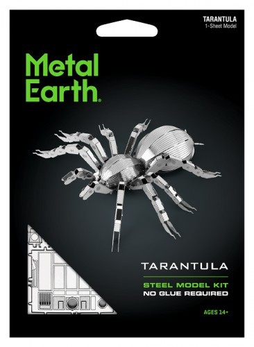 Metal Earth Fascinations Tarantula model do składania metalowy.