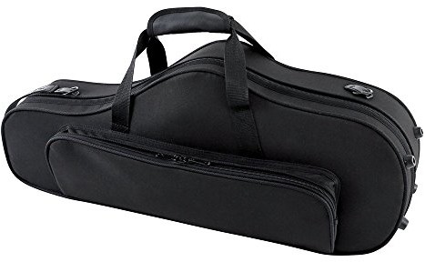 Gewa 708354 Tenor Saxophon Formkoffer Compact, schwarz 708354