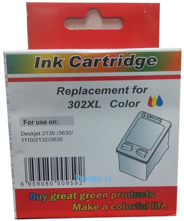 Global Print zamiennik HP 302XL [F6U67AE] color