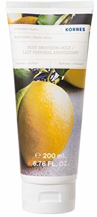 Korres Basil Lemon wygładzające mleczko do ciała, 200 ml 21007299