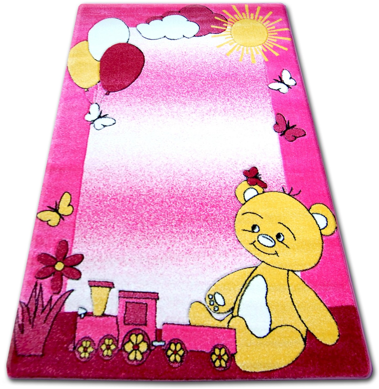 Dywany Łuszczów Happy 240x330 Miś Kolejka #GR1124